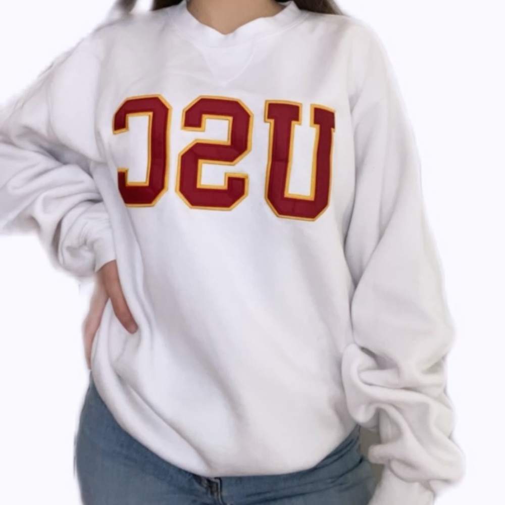 SOLD USC White Sweatshirt Crewneck BRAND NEW